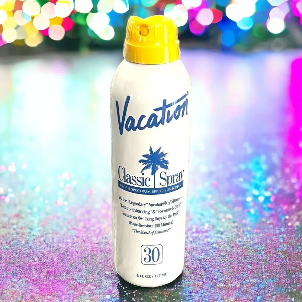Vacation Classic Spray Sunscreen Broad Spectrum Spf 30 - 6 Fl Oz NWOB & Sealed
